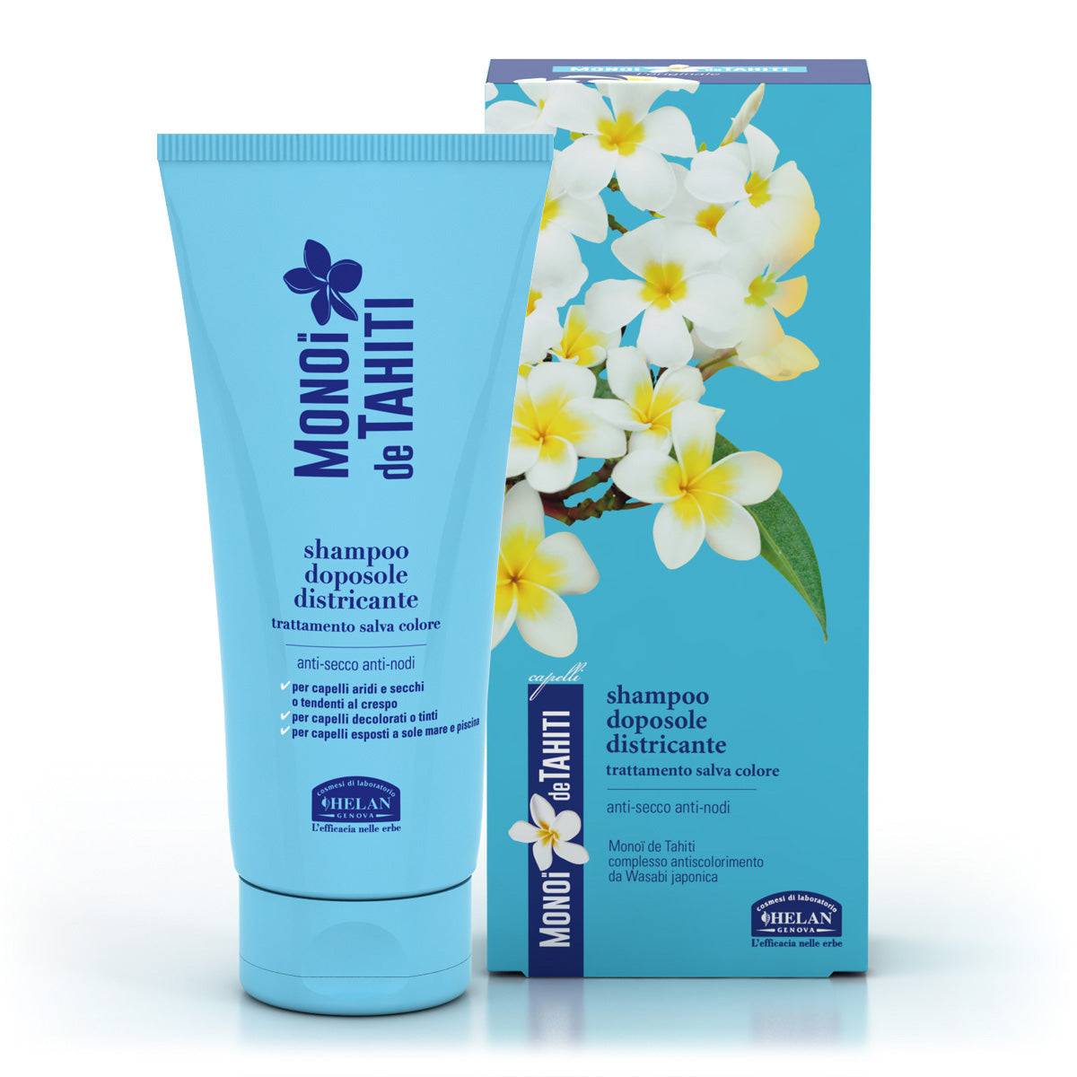 Helan Monoï Shampoo Doposole Districante