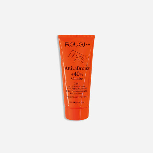 Rougj AttivaBronz +40% Gambe 2in1 – Intensificatore e Autoabbronzante Progressivo 100ml