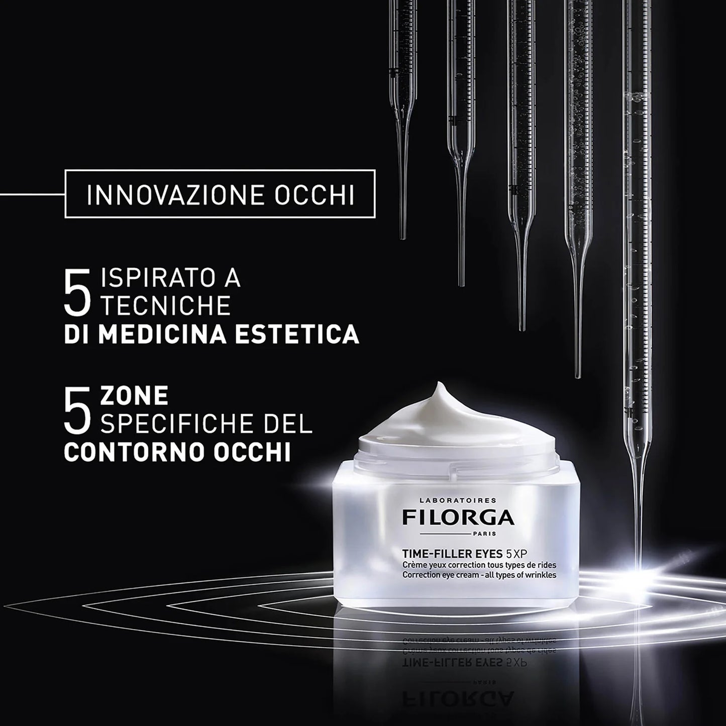Filorga Time-Filler Eyes 5XP – Crema Contorno Occhi Antirughe