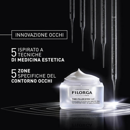 Filorga Time-Filler Eyes 5XP – Crema Contorno Occhi Antirughe