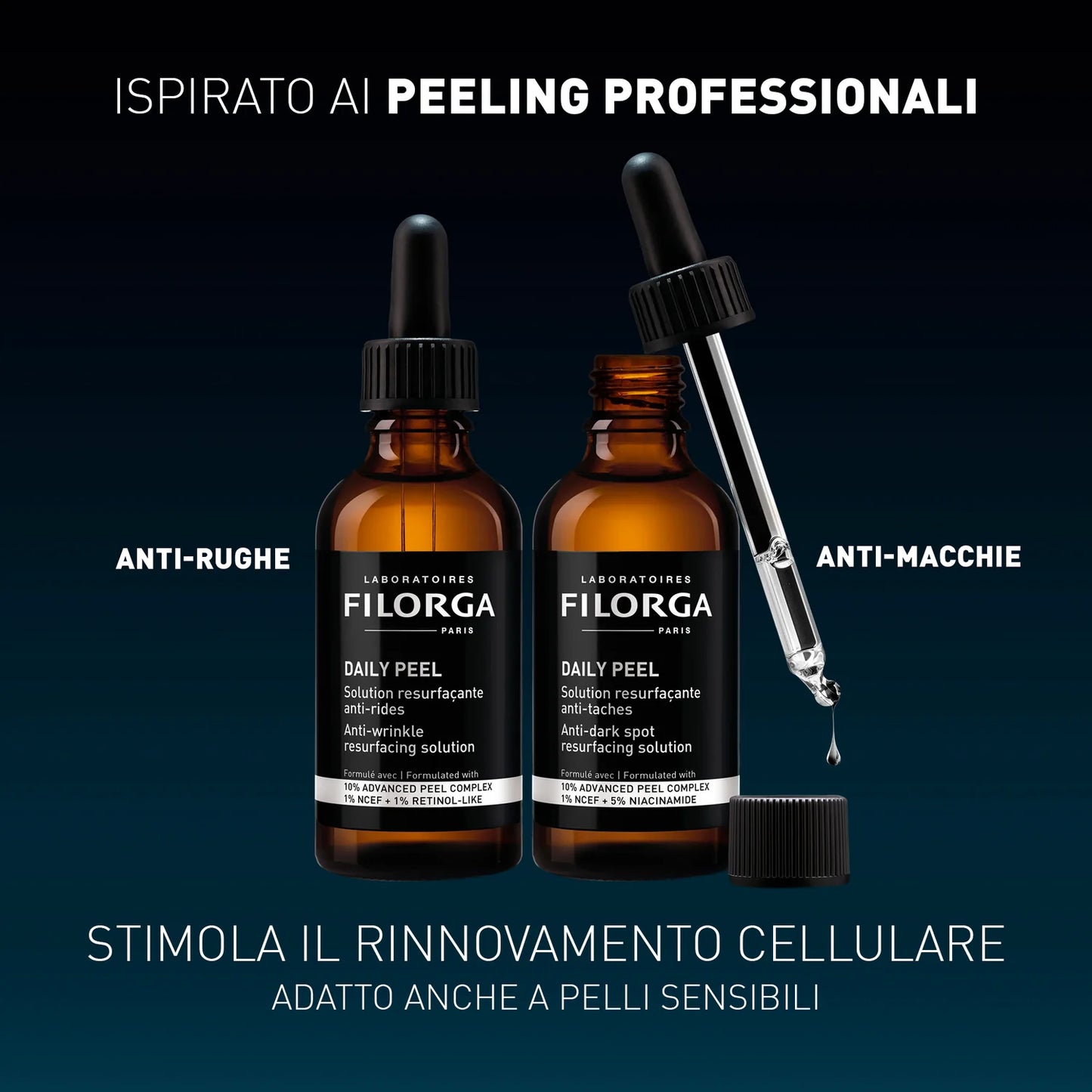 Filorga Daily Peel Anti-Dark Spots – Soluzione Esfoliante Anti-Macchie