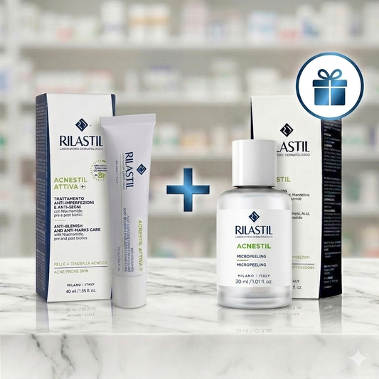 Combo Rilastil Acnestil Attiva + Acnestil Micropeeling