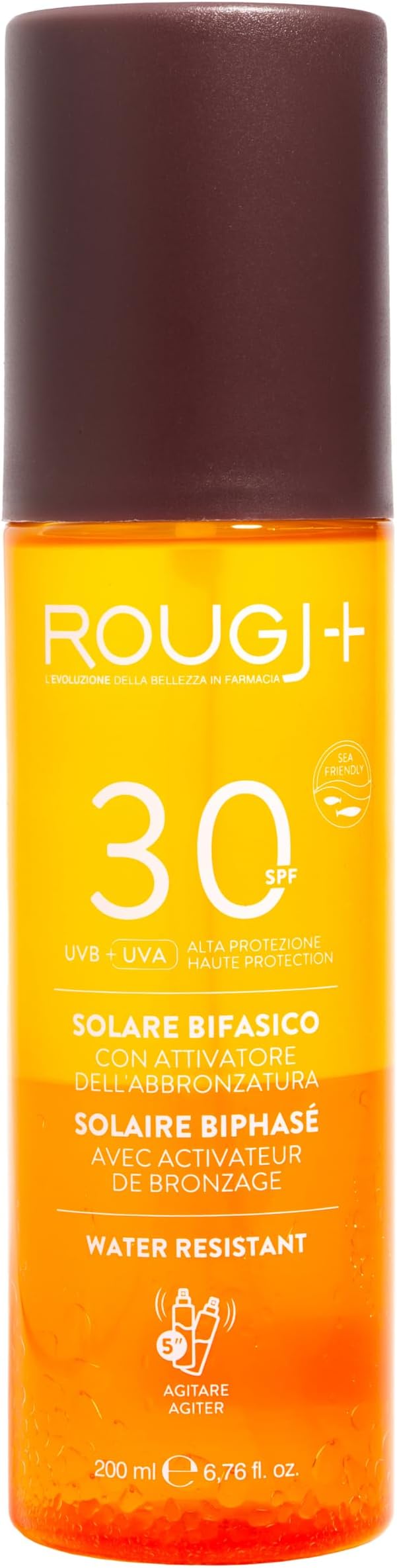 Rougj Solare Bifasico SPF30 Intensificatore Abbronzatura 200ml