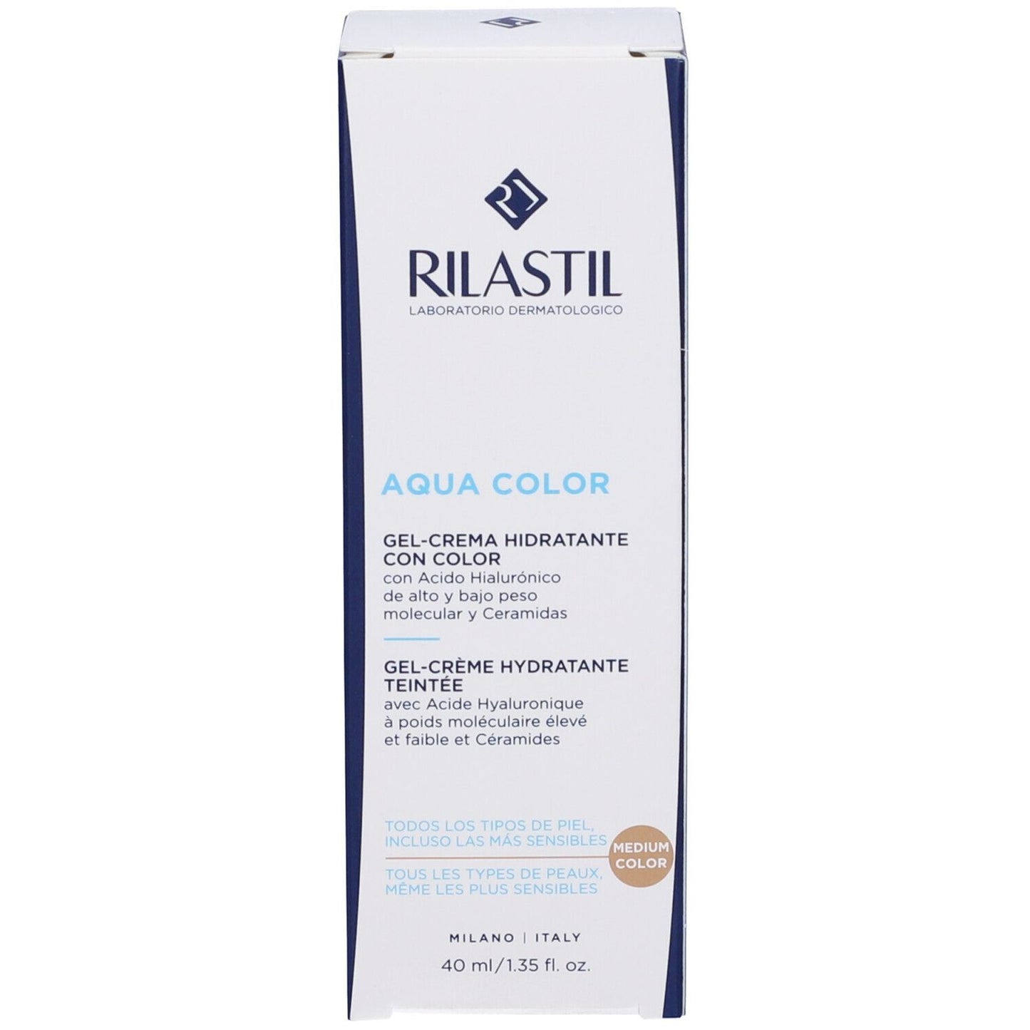 Rilastil Aqua Color Gel-Crema Colorata