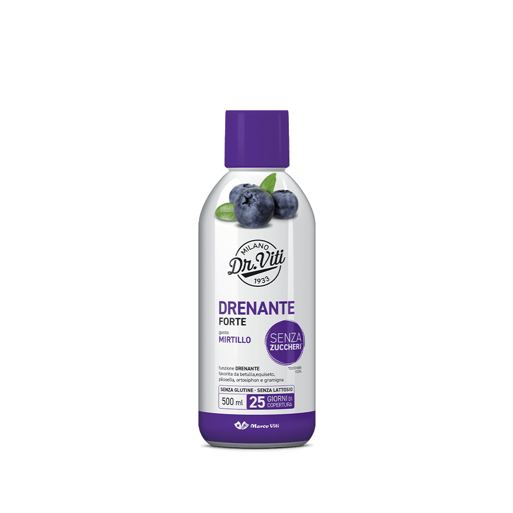 Dr. Viti Drenante Forte – Gusto Mirtillo 500ml