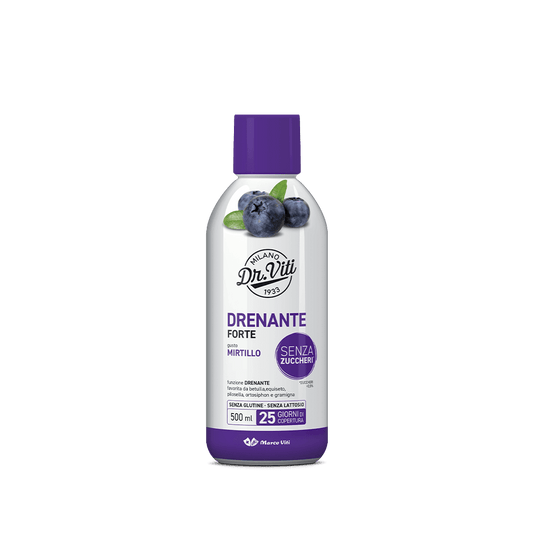 Dr. Viti Drenante Forte – Gusto Mirtillo 500ml