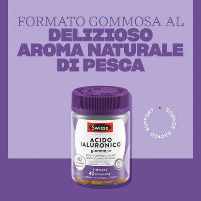 Swisse Acido Ialuronico – 40 Gommose