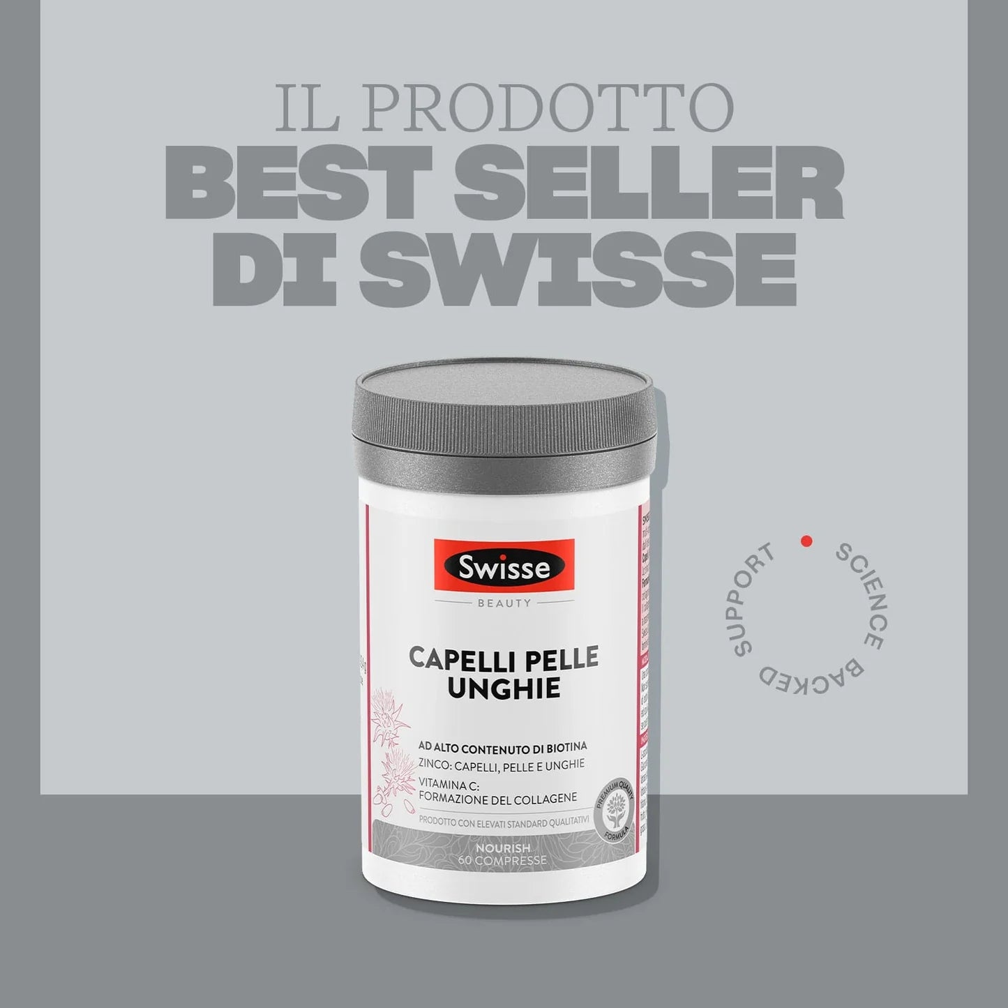 Swisse Capelli Pelle Unghie 2x1 (60 + 60 compresse)