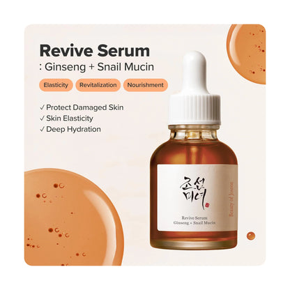 Beauty of Joseon Revive Serum: Ginseng + Snail Mucin