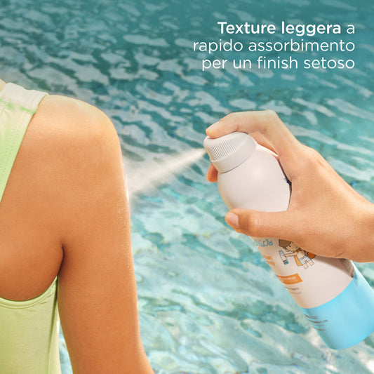 ISDIN Transparent Spray Wet Skin Pediatrics SPF50
