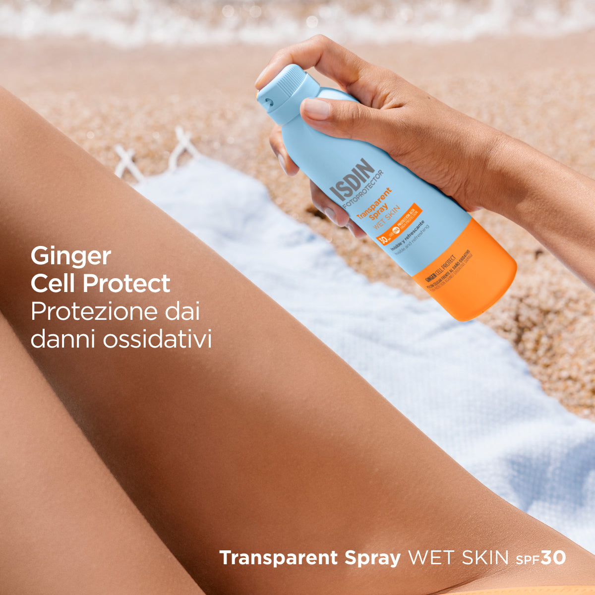 ISDIN Transparent Spray Wet Skin SPF30
