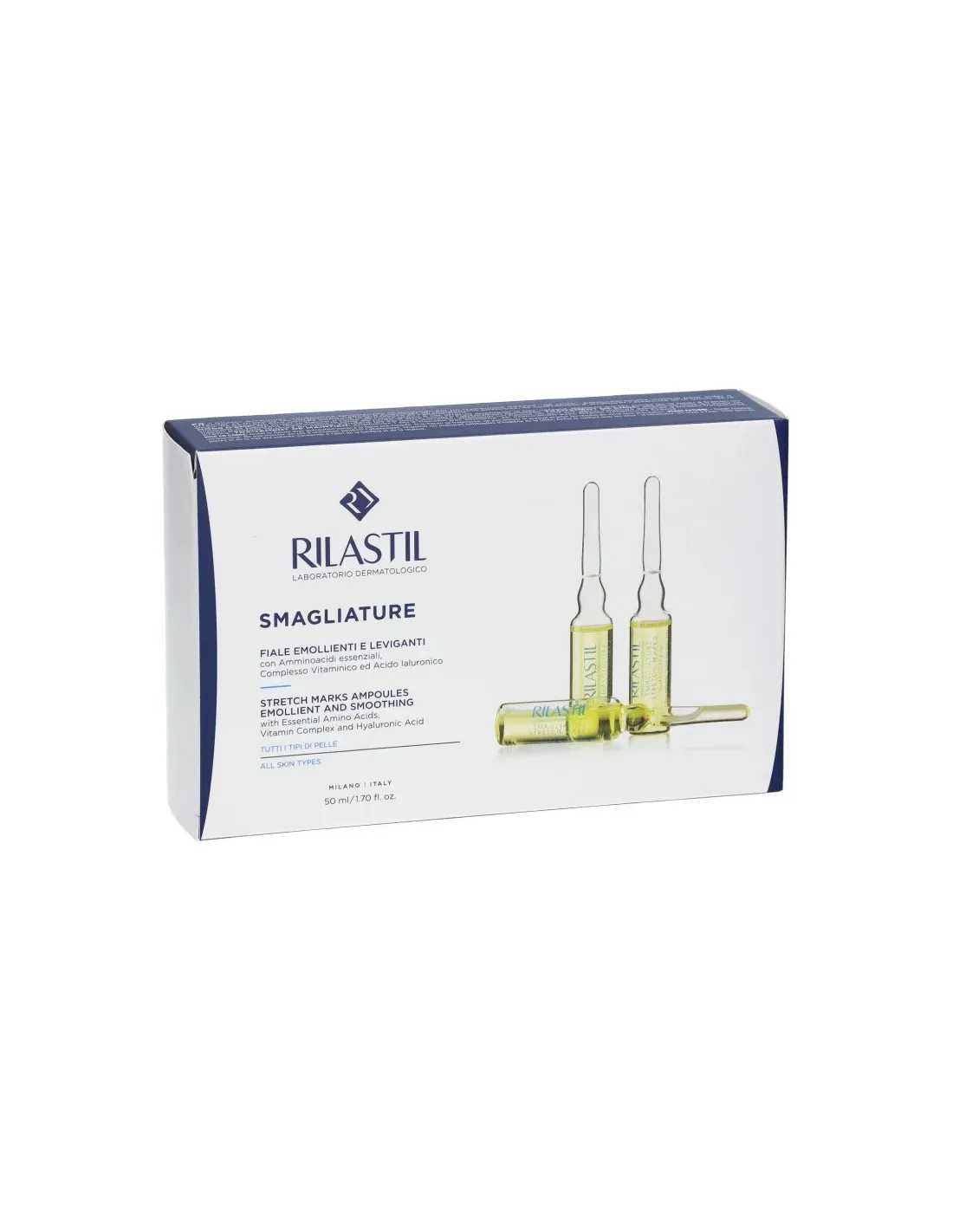 Rilastil Smagliature Fiale Concentrate – 10 Fiale x 5ml