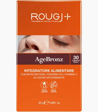 Rougj AgeBronz Integratore Solare Coenzima Q10 – 30 Capsule