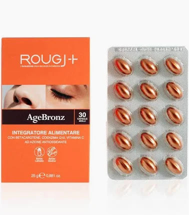 Rougj AgeBronz Integratore Solare Coenzima Q10 – 30 Capsule